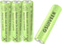 1.2V Ni-Mh AA 600mAh Rechargeable Batteries for Outdoor Solar Garden Lights (4 Pack)...