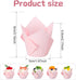 Jutom 200 Pack Tulip Cupcake Liners Paper Baking Cups Greaseproof Muffin Liners Grease Resistant Cupcake Wrappers for Weddings Birthday Cake Balls...