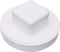 NDS 31P8 PVC S&D Cleanout Plug, with 3-Inch MPT Connection, Works with 3-Inch FPT Drain Fittings Attached to Sewer and Drain Pipe, White...