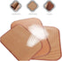 2 Pack Cat Cooling Mat Self Cool Pad Seats Summer Bamboo Rattan Woven Sleeping Rest Mats for Pets Puppy Dog Kitty Kennels Crates Guinea Pig Hamste...