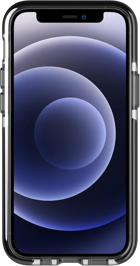 tech21 Evo Check Phone Case for Apple iPhone 12 and 12 Pro 5G with 12 ft Drop Protection, Smokey/Black T21-8373...