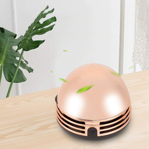 Desktop Vacuum Cleaner, Mini Table Dust Sweeper Cordless Tabletop Crumb Sweeper Portable Table Dust Vaccum Cleaner Ladybug Dust Sweeper Desk Clean...