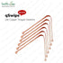 HealthAndYoga™ qSwipe Lite Copper Tongue Cleaners - Relief for Bad Breath and Oral Hygiene (Set of 6)...