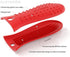 Silicone Cast Iron Potholder Set - Hot Handle Holder with 2 x Pan Scrapers & Silicone Hot Pad...