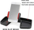 Camoo for Jeep Renegade Phone & GPS Holder 360 Degree Rotation with Storage Box Adjustable Fits Jeep Renegade 2015-2025, Automobile Interior Acces...