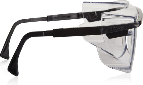 Honeywell Uvex Ademco by S2500C Astrospec OTG 3001 Safety Eyewear, Black Frame, Clear UV Extreme Anti-Fog Lens, S2500C Astrospec OTG 3001 Safety E...