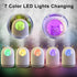 Cute Pet Humidifier with Two Spray Modes, 300ml Water Tank Lasts Up to 10 Hours, 7 Color LED Lights Changing, Waterless Auto Shut-off for Bedroom,...