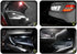 Fyre Flys 6 Piece White LED Interior Lights for 2016 2017 2018 2019 2020 2021 Honda Civic Super Bright 6000K 3014 Series SMD Package Kit with Map ...