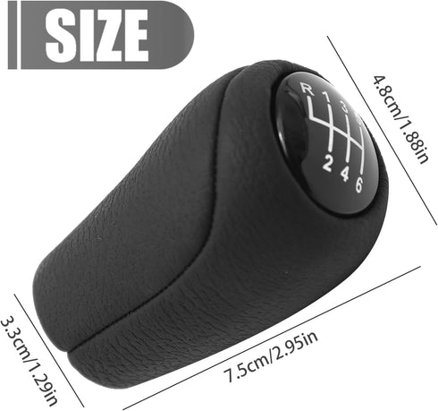 6 Speed Manual Transmission Shift Knob CC30-46-030C Replacement for Mazda 3 5 6 2009-2015 (Black)...