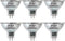 FTL MR16 LED Light Bulbs 3000K Warm White AC/DC 12V Non Dimmable Glass Cover 5W 500lm GU5.3 Spotlight 50W Halogen Replacement for Track Lighting a...