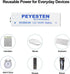 1.2V Ni-Mh AA Rechargeable Battery 600 mAh Double A Battery for Outdoor Garden Lights Solar Light Pathway Lights 8 Packs...