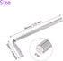 DMiotech 2 Pack 3/16" Hex Key Wrench, L Shaped Long Arm CR-V for 3D Printer Kits Repairing...
