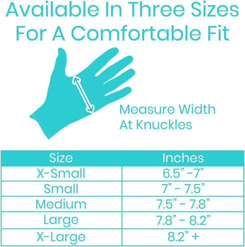 Vive Arthritis Gloves (2 Pairs) - Men Women Rheumatoid Compression Hand Glove for Osteoarthritis - Arthritic Joint Pain Relief - Carpal Tunnel Wri...