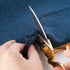 Professional Heavy Duty Tailor Scissors 8" Gold Stainless Steel Dressmaker Shears(Gold)...