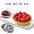 12 Pcs Aluminum Alloy Cake Pie Tins Mini Tart Pie Pan Cake Cup Jelly Mold Bakeware Cake Pans for Pie Tart Cake Baking Tool...