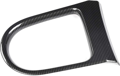 RT-TCZ Gear Shift Panel Frame Cover Interior Trim Sticker Accessories Compatible with Ford Mustang 2015 2016 2017 2018 2019 2020 2021 2022 (Carbon...