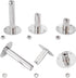 2PCS Wall Mount Ceiling Mount Pipe 304 Stainless Steel Pipe Supports Pipe Standoff Adjustable Height 30-60mm?1.18"-2.36"?for OD Pipe 15-19mm(0.59-...