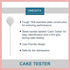 Cake Tester for Baking, 4 Packs Cake Testers for Baking Doneness and Reusable Cake Testing Stick 7.9 in Stainless Steel Skewer Omesata...