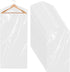 DERIQ 20pcs 60 Inch Plastic Garment Bag Dry Cleaner Bags Clear Plastic bag Dry Cleaning Laundry Bags for Clothes Cover Hanging Clothes Clothes Sto...