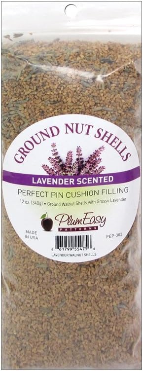 PlumEasy Patterns Lavender Walnut Shells Lavender Scented Ground, 11.5 oz walnut shells...