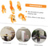 Yardwe 50 Pcs Micro Landscape Squirrel Miniature Squirrel Figurine Bonsai Decor Chipmunk Ornament Nativity Decor Small Garden Decor Desk Accessori...