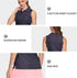 LastFor1 Women's Polo Sleeveless Shirts UPF 50+ Quick Dry Golf Tennis Athletic Tank Tops Outdoor Sports Navy XXL...