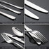 Silverware Set, Briout Flatware Set Service for 4 Stainless Steel Cutlery Set 20 Piece Include Upgraded Knife Spoon Fork Mirror Polished, Dishwash...