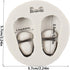 Baby Foot Print Silicone Molds Baby Shoes Fondant Mold For Baby Shower Cake Decoration Cupcake Topper Chocolate Candy Polymer Clay Gum Paste...