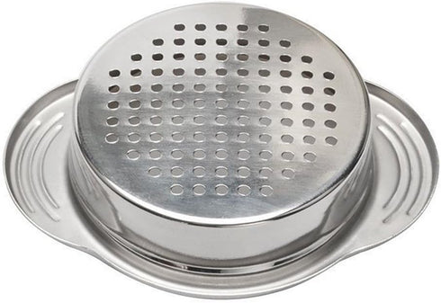 DEVILMAYCARE 2-Pack Stainless Steel Food Can Drainer Strainer, Sieve Tuna Can Oil Press Tuna Can Oil Squeezer Oil Drainer Can Opener, Can strainer...