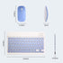 Bluetooth Keyboard and Mouse Combo for iPad - Rechargeable Wireless Keyboard & Mouse with 7-Color Backlit Compatible with iPad 9th/8th Gen, iPad P...