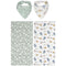 Trend Lab Tanzania Bib and Burp Cloth Set...