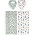 Trend Lab Tanzania Bib and Burp Cloth Set...