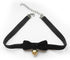 COS Gothic Lolita Bow bells velvet ribbon lace necklace Choker Necklace...