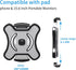 Pholiten Universal VESA Mount Adapter for Tablets, 2-in-1 Laptops, 15.6 inch Portable Monitors & phone,ESA 100x100, Adjustable Laptop Holder, Exte...