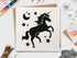 Unicorn Stencil 10 ? 10 inch - Reusable Stencils for Painting and Crafts Unicorn Stencil for Painting on Wood, Canvas, Paper, Fabric, Walls and Fu...