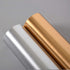 Self Adhesive Brushed Metal Look Film Vinyl Waterproof Anti Greasy Counter Top Peel Stick Metallic Gloss Shelf Liner for Kitchen Cabinet 15.6inch ...
