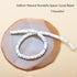 ICAI Beads 5x8mm Natural Rondelle Spacer Loose Beads for Jewelry Making DIY Crafts Design 1 Strand 15" APPR (Howlite)...