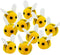 Suartus Mini Wool Felt Bee - 50Pcs Felt Bees for Crafts,Cute Bee Plush Crafts Honey Bee Pom for DIY Clothing Hat Gift Scrapbooking Jewelry Crafts ...