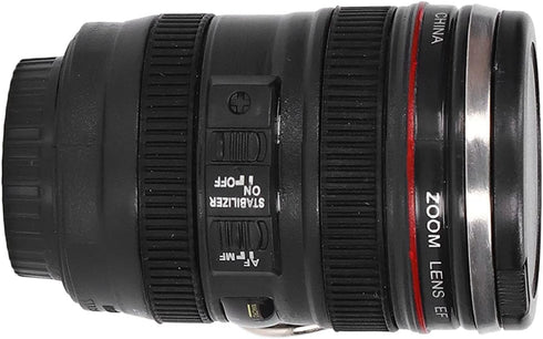 Camera Lens Cup, Lens Coffee Mug Stainless Steel for Living Room for Office for Bedroom...