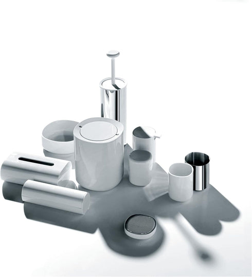 Alessi Birillo Toothbrush Holder Aleesi PL03 W Birillo Toothbrush Holder, White...