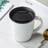 PARACITY Insulated Coffee Mug Stainless Steel Coffee Mug with Lid Handle Double Wall Vacuum Travel Mug Camping Tumbler Cup Men Women 12 oz (White)...
