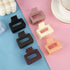 Hair Clips square Claw 6 Pieces Large Matte Bridesmaid Hair caw Clips Teen Girls Cute Hair Clips for Thick Hair Accessories Non Slip Bridesmaid Pr...