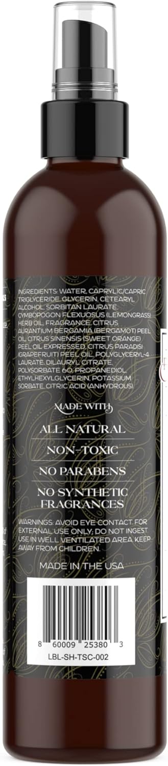 Before You Go Toilet Spray for Poop - 8 Oz Citrus Bathroom Freshener Long Lasting Toilet Deodorizer Poop Spray - Poo Spray Odor Eliminator - Trave...