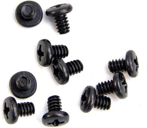 AUEAR, 10 Pack Black PCI Slot Cover Hard Steel Filter Blanking Plate with Screws...