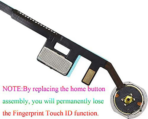 TPheal Gold Home Button Replacement for iPad 10.2" (2019-2021) Incl Flex Cable Connector...