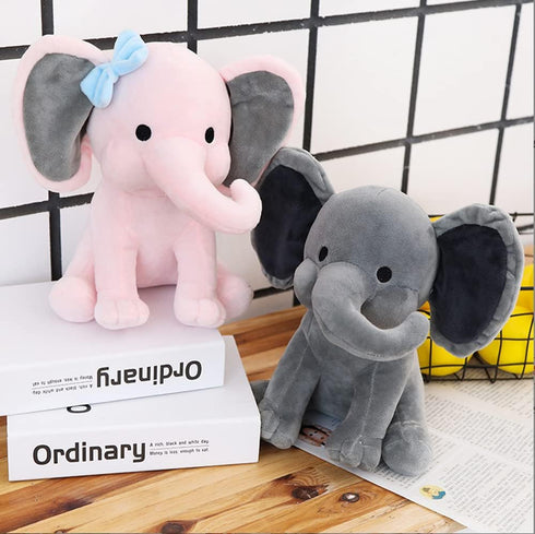 Elephant Stuffed Animals - Kawaii plushiesToys for Baby, Boy, Girls Plush Toys Gifts - Great for Nursery, Room Decor, 9.8 Inch (Pink)...