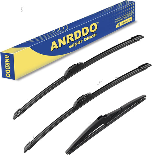 3 wipers Replacement for 2011-2015 Kia Sorento/2010-2019 2021 Kia Soul/2018-2019 Kia Soul EV, Windshield Wiper Blades Original Equipment Replaceme...