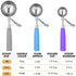 Ice Cream Scoop, Cookie Scoop Set, Incluede 1.2 OZ/ 2 OZ/ 4 OZ Scoop, Portion Control For Cookie Dough, Ice Cream, Cupcake, Muffin, Mashed Potatoe...