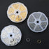 Split Rings Kit, 2070 PCS Double Loops Split Jump Ring with Split Ring Pliers, Mini Metal Ring Connectors 4mm to12mm for Jewelry Making and DIY Cr...