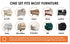 Couch Protector for Cats, 12 Pack Double Sided Sofa Anti Scratching Sticky Tape, Cat Scratch Deterrent Tape Corner Anti Cat Scratch Furniture Prot...